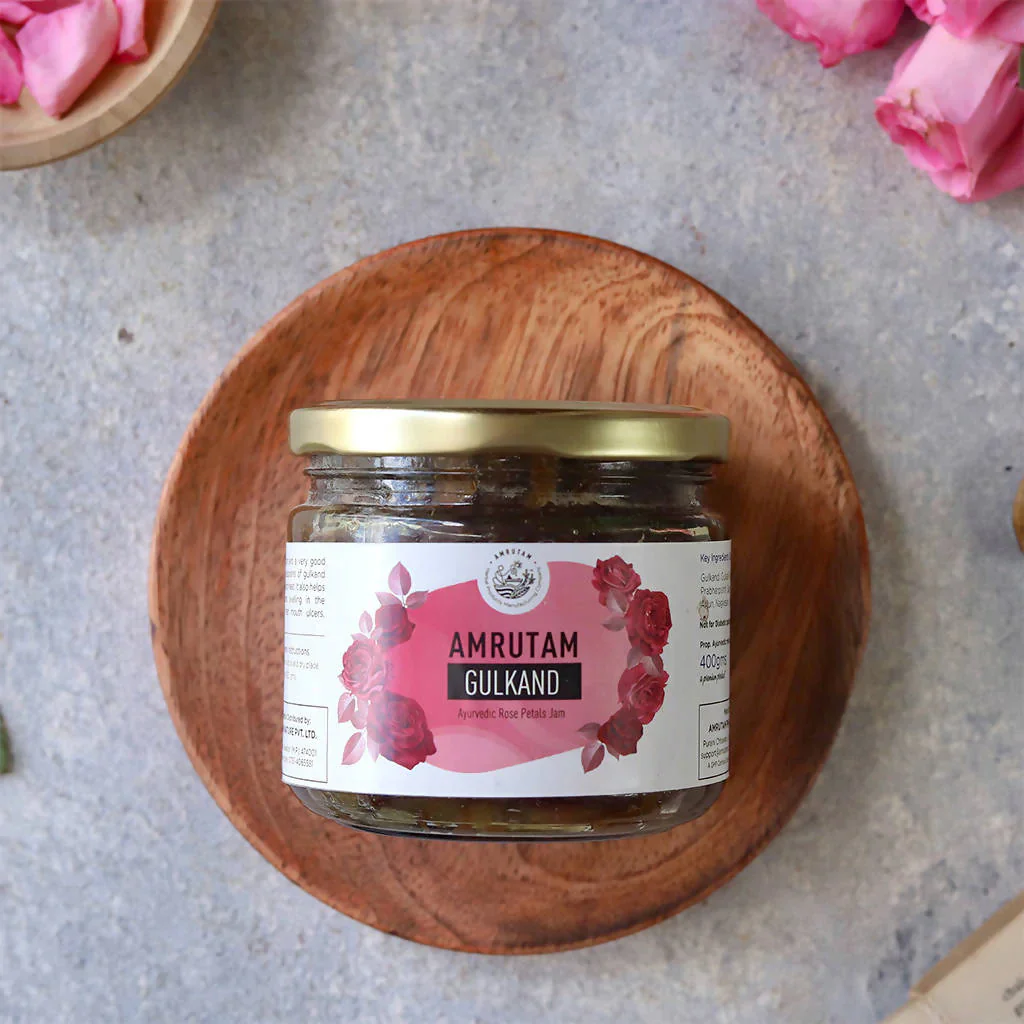 Amrutam Gulkand | Ayurvedic Rose Petals Jam - Image 2
