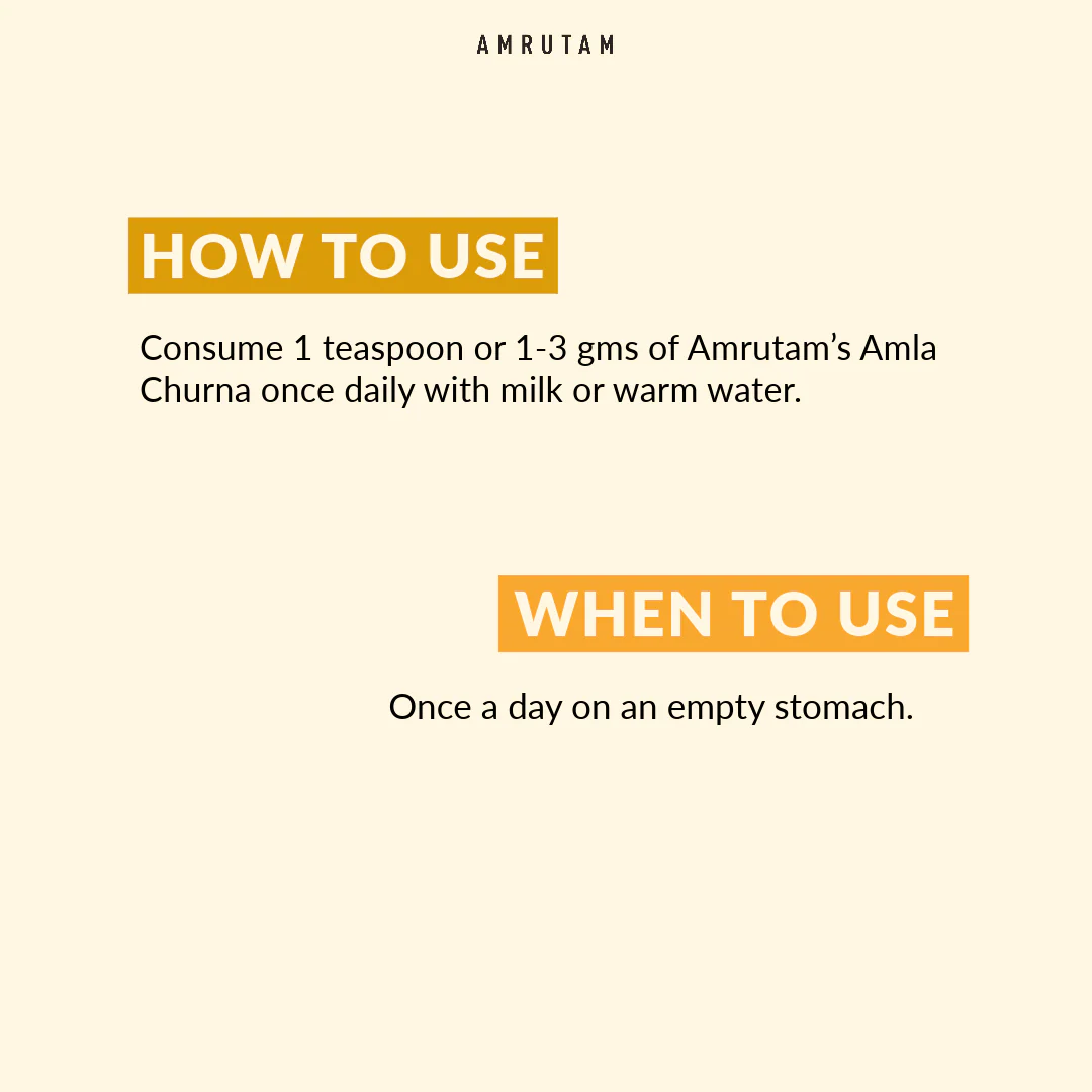 Amrutam Amla Churna | Ayurvedic Anti-Oxidant - Image 5