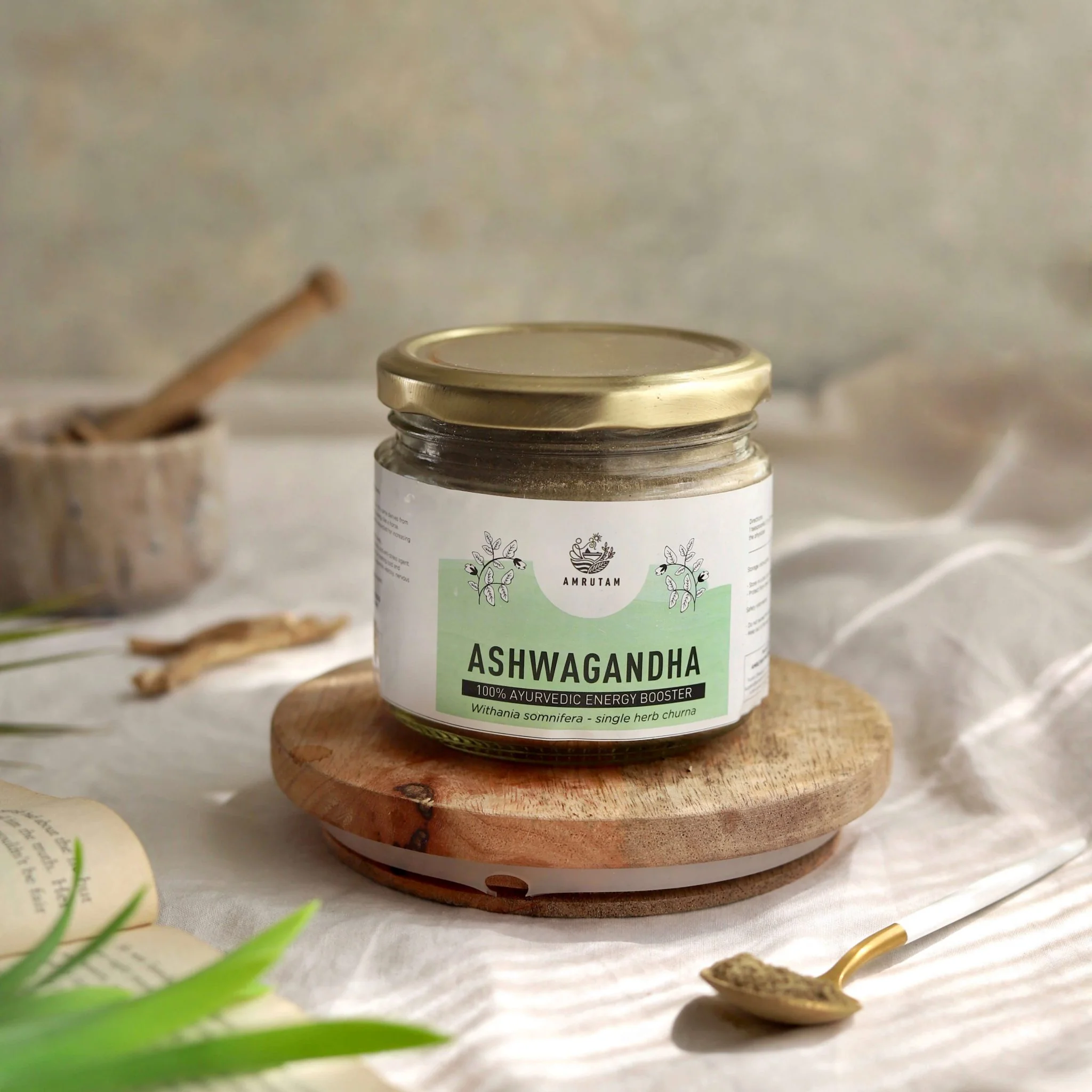 Amrutam Ashwagandha Churna | Ayurvedic Energy Booster