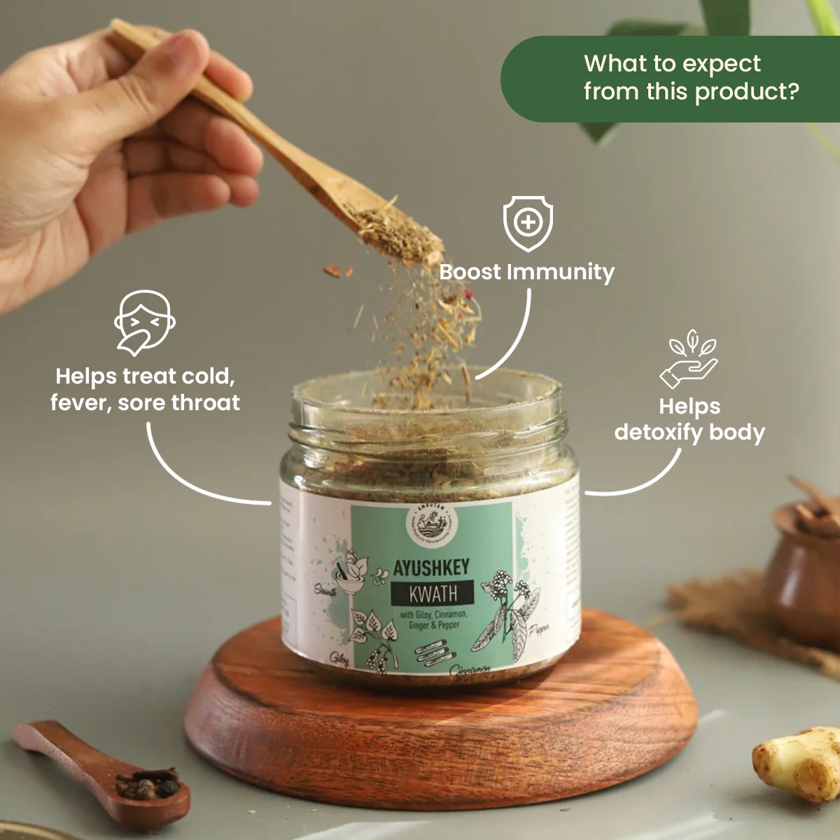 Amrutam Ayushkey Kwath | Immunity Booster - Image 2