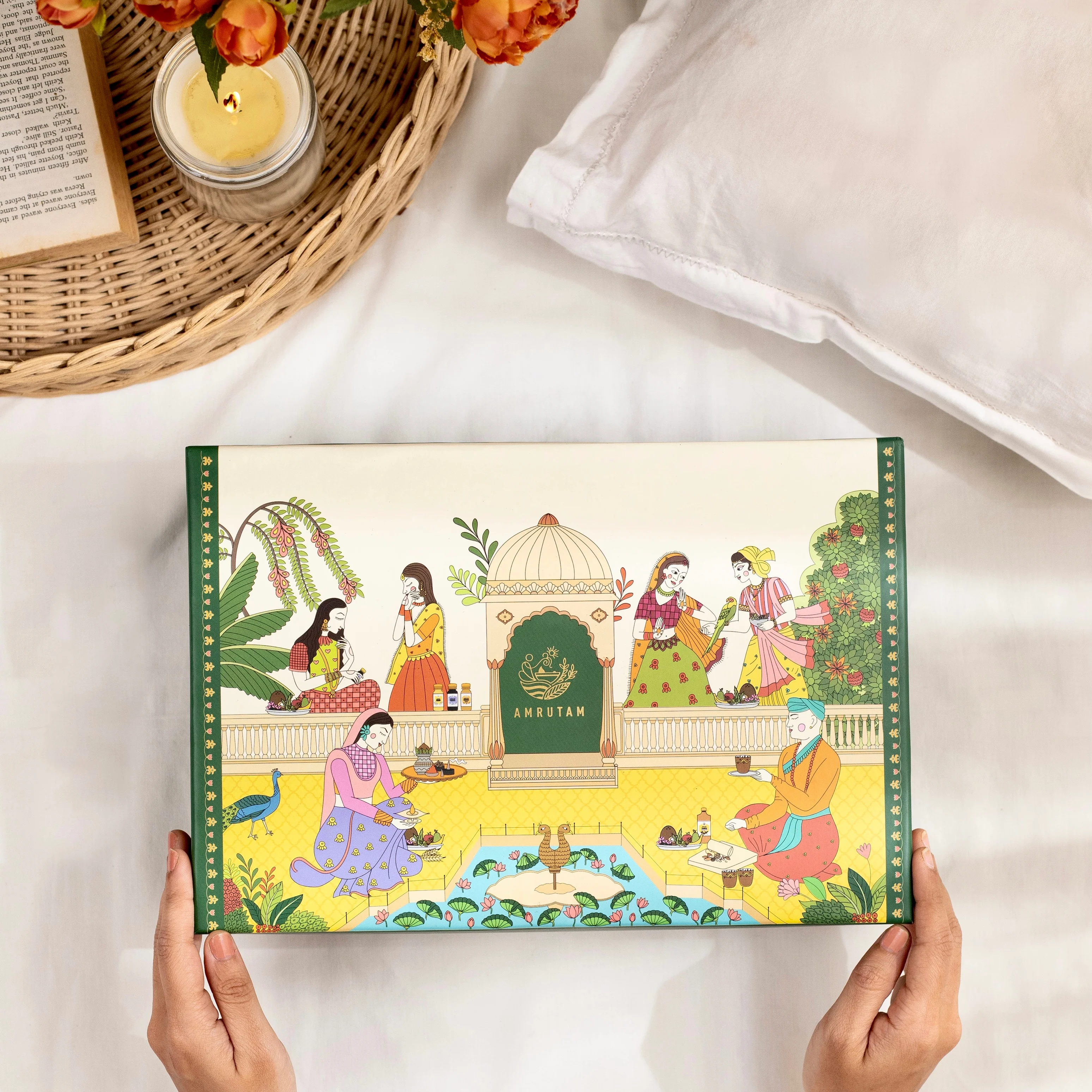 Amrutam Gift Box | Empty Box for Assembling Gifts and Souvenirs