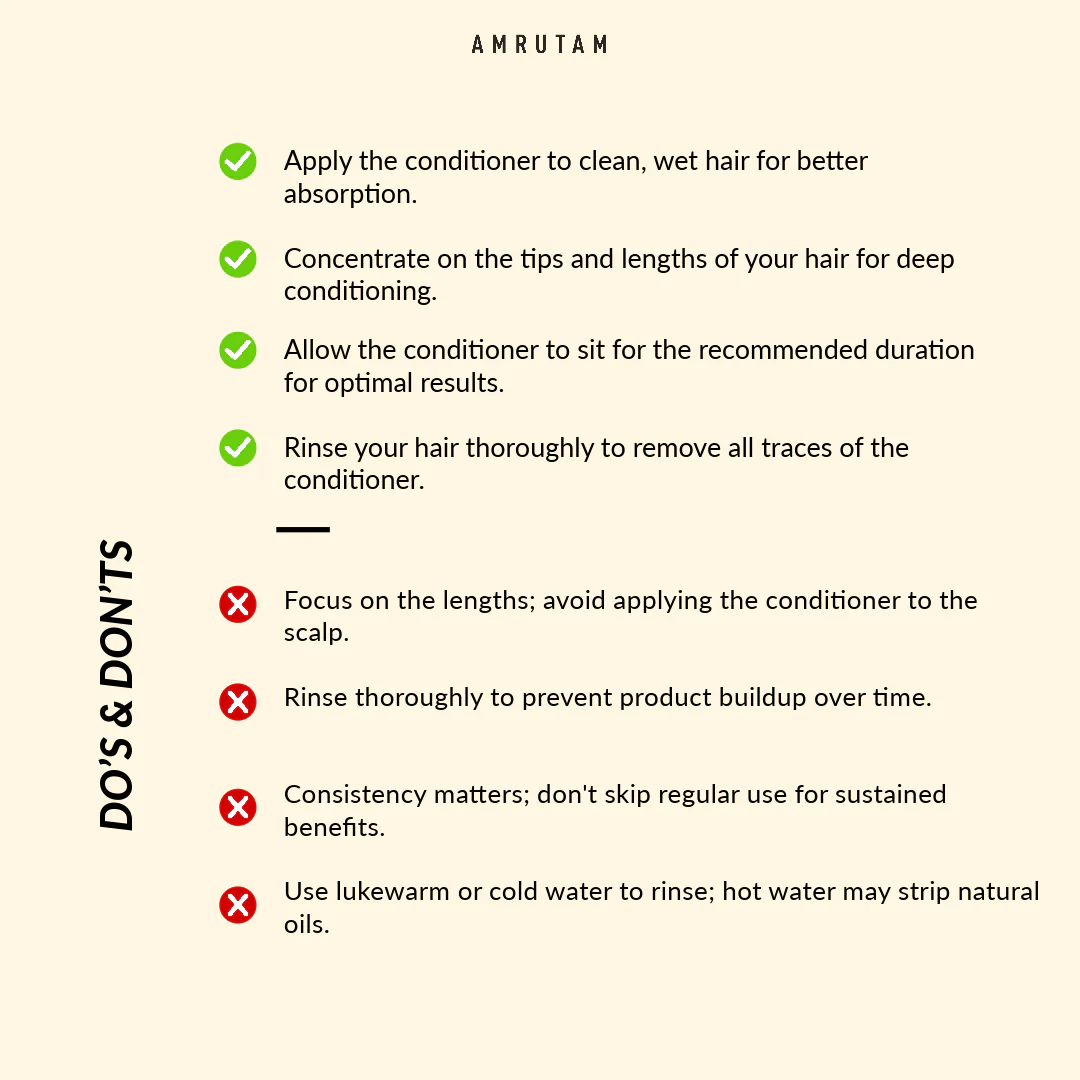 Amrutam Kuntal Care Herbal Conditioner - Image 6