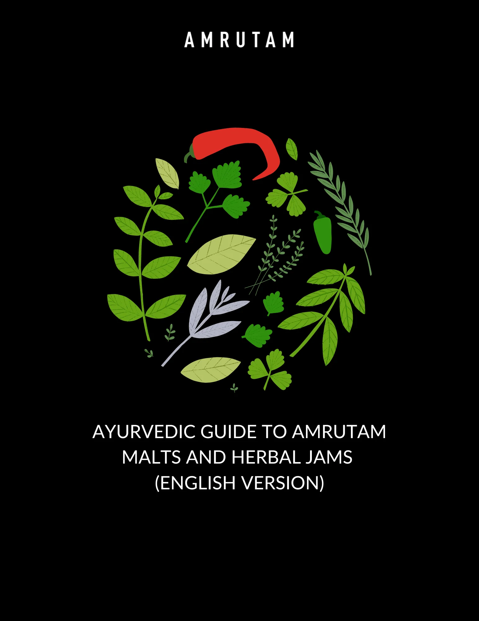 Ayurvedic Guide to Amrutam Malts and Herbal Jams in English | E-Book - Image 2