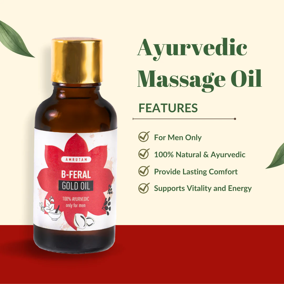 B-Feral Gold Oil for Men - Image 2