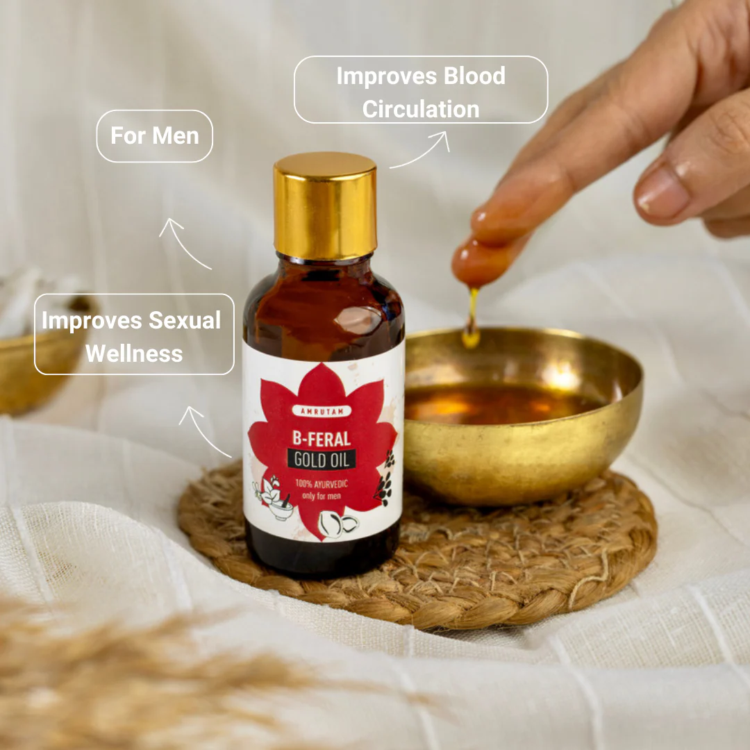 B-Feral Gold Oil for Men - Image 3