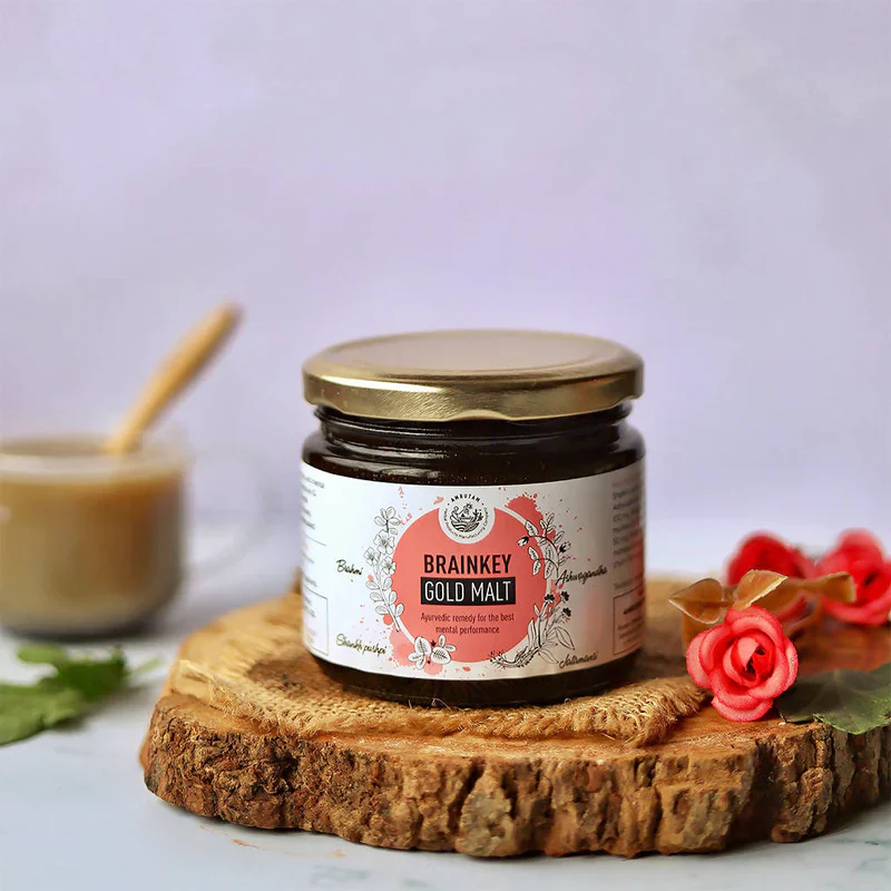 Amrutam Brainkey Gold Malt | A Natural Formula for your Mental Immunity - Image 4