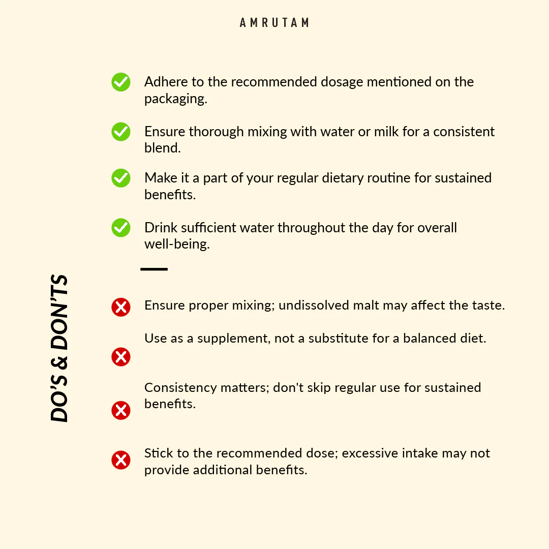 Amrutam Dentkey Malt | Ayurvedic Recipe for Dental Nourishment - Image 6