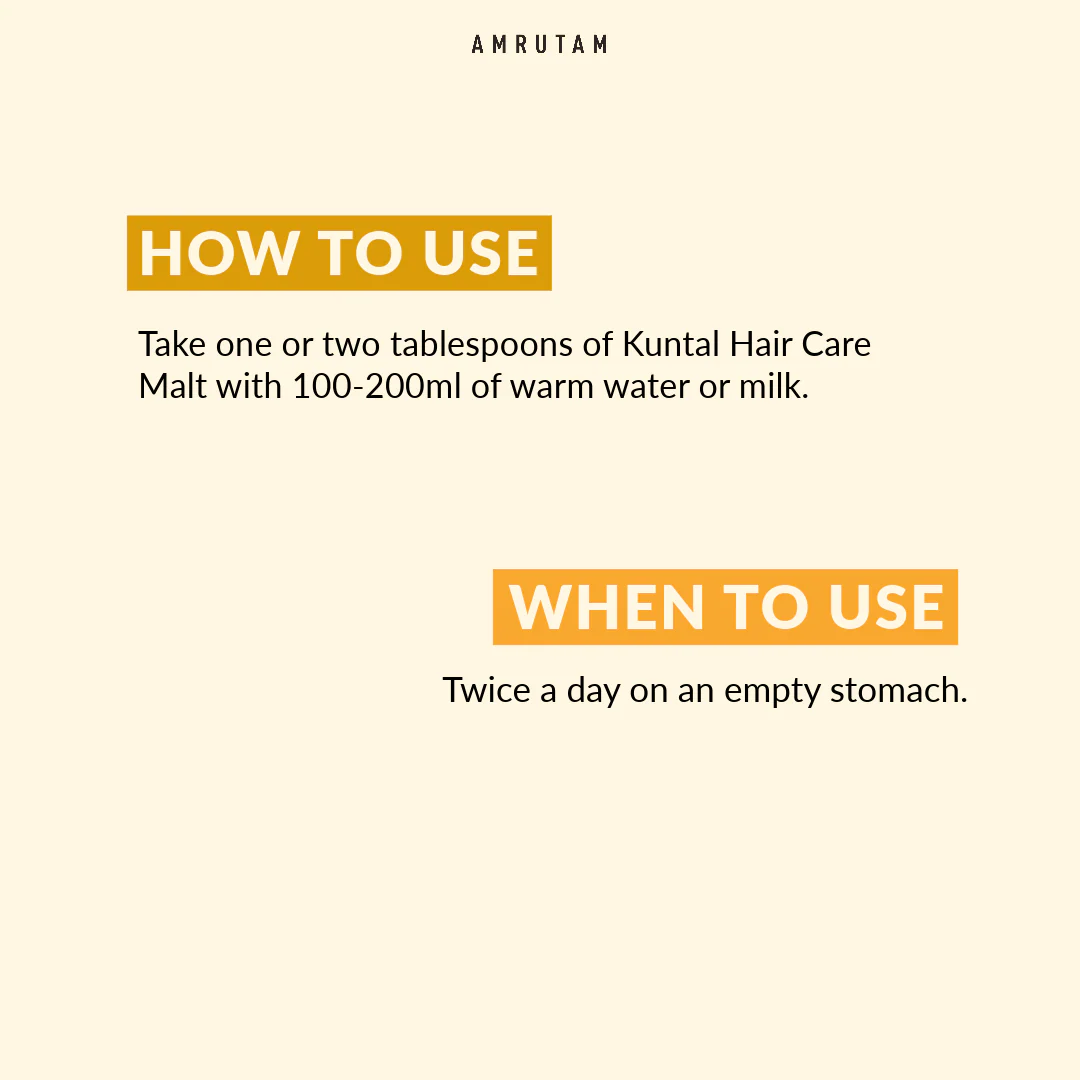 Amrutam Kuntal Hair Care Malt - Image 5