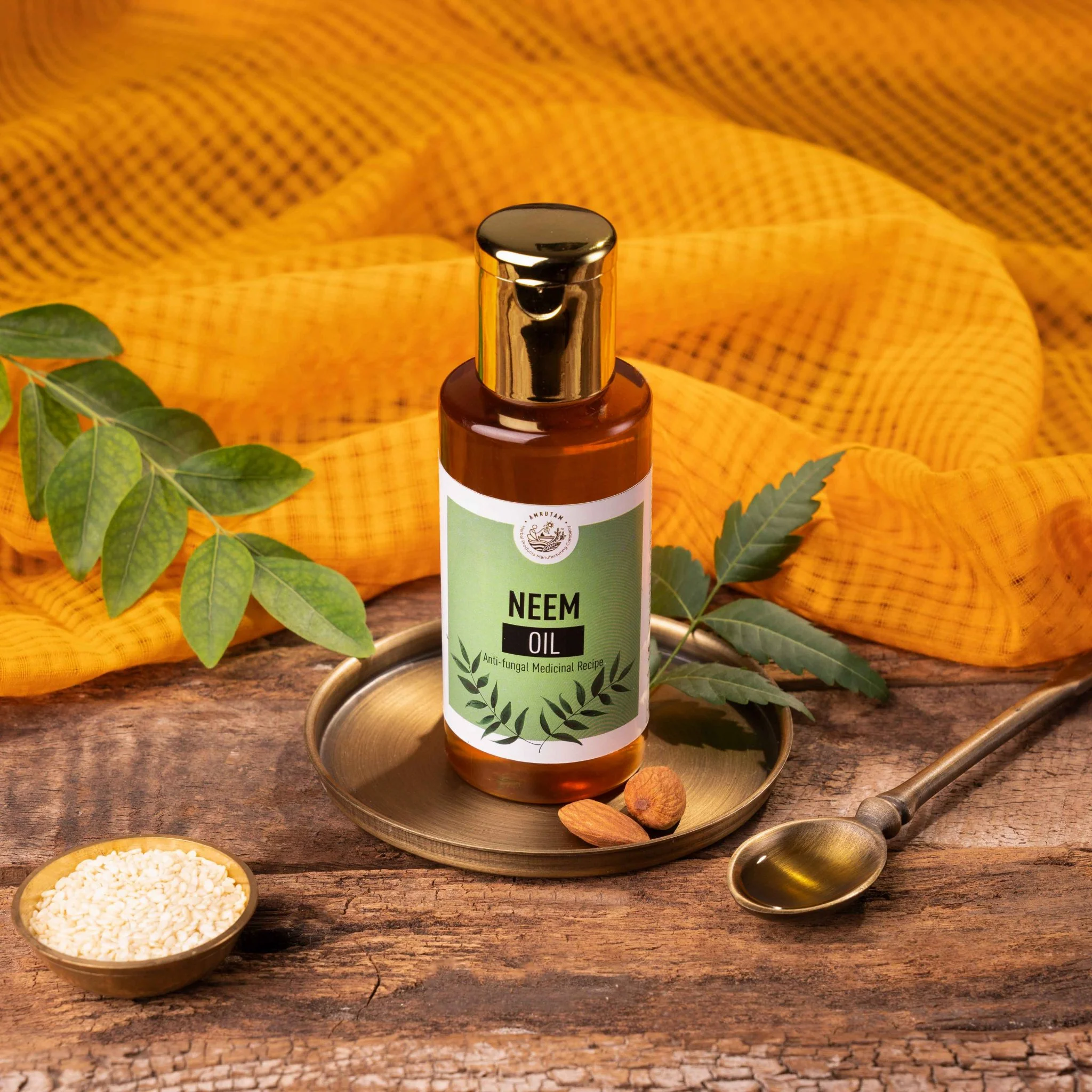 Amrutam Neem Oil | Anti Fungal Medicinal Recipe